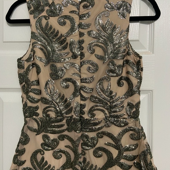 Anthropologie GREYLIN size S pink & gold top - Picture 3 of 5